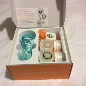 Clarisonic Mia 2 w/LOGO Prints- Turquoise Marble